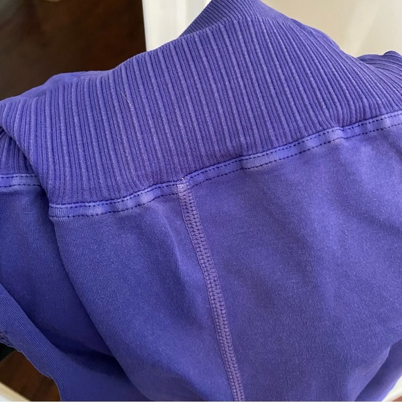 Free People Movement Good Karma Onesie Bodysuit Sapphire Purple Blue XS/s - Picture 7 of 8